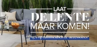 15% korting op tuinmeubels en -accessoires bij Home24