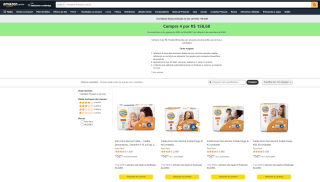 4 Pacotes de Fralda da Pom Pom Derma Protek - P à XXG - R$ 158,68