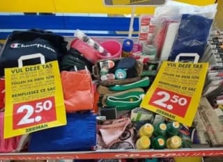 ZEEMAN tassen actie gestart in Belgie