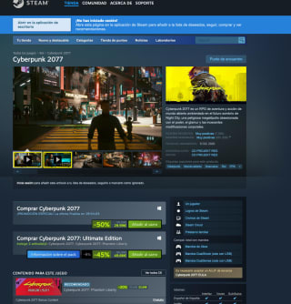 Cyberpunk 2077 por tan solo 29,99€