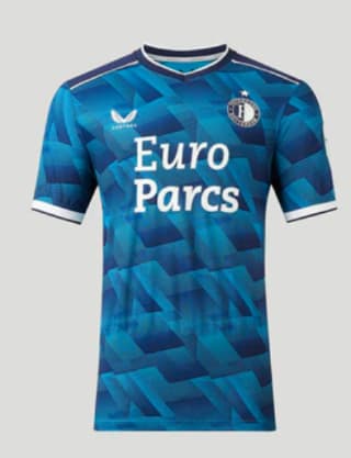 Tot 50% korting op Feyenoord shirts/shorts bij Castore