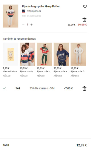 Harry Potter pijamas polares desde solo 10,39€