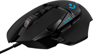Mouse Gamer da Logitech, modelo G502 HERO com RGB LIGHTSYNC - R$ 215