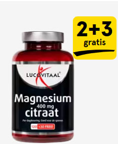 2+3 gratis op geselecteerde Lucovitaal vitamine bij de Etos