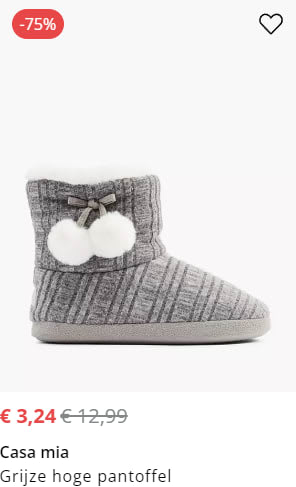 Tot 75% korting in de sale van vanHaren