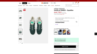 Adidas Originals GAZELLE UNISEX Zapatillas por 61,16€