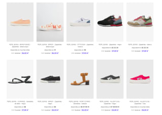 Calzado Pepe Jeans y Diadora desde solo 11,50€