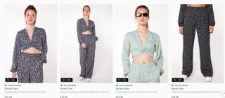 Top + bottom combi deal voor €60, bij America Today