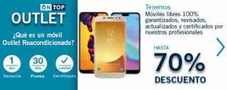 Hasta 70% de descuento en la zona outlet en Phone House
