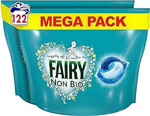 Fairy Non Bio All-in-1 PODS 122 Washes - £22.35