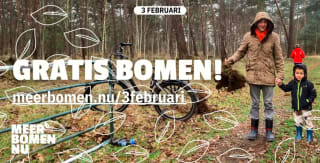 Gratis bomen en struiken op te halen in heel Nederland