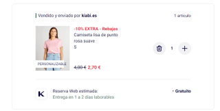 Descuentazos hasta 70% + 10% EXTRA en tu compra en Kiabi ropa desde solo 0,90€