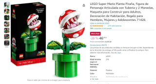 LEGO Super Mario Planta Piraña por 46,99€