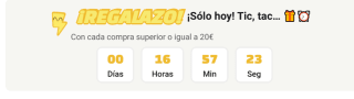 Hoy regalo por cada compra de +20€ en Ale-hope