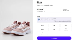 Zapatillas para Mujer Vans RANGE EXP por 36€