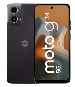Smartphone Moto G34 5G 8+256GB 6.5" Open Negro por $129.990