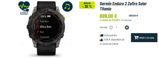 Garmin Enduro 2 Zafiro Solar Titanio por 599€