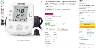 Blood Pressure Monitor Machine for only £13.99