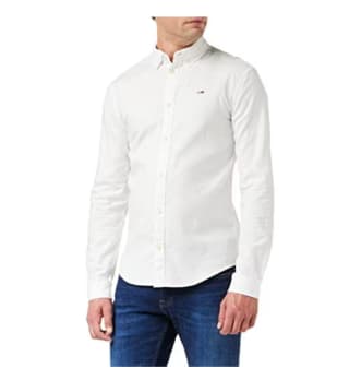 Camisa Tommy Jeans Hombre Slim Manga Larga por 37,50€