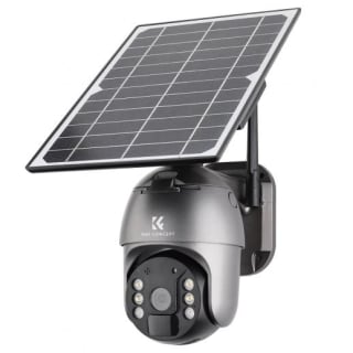 2K Cámara de Vigilancia 4G LTE Exterior Batería Solar Inalámbrica por 116,17€