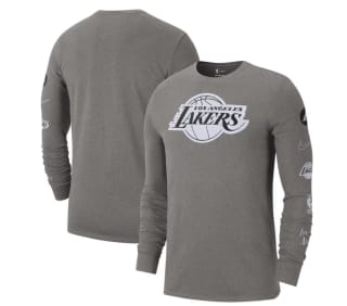 Camiseta de Manga Larga de Hombre de Los Angeles Lakers Nike City Edition Logo por 29.4€