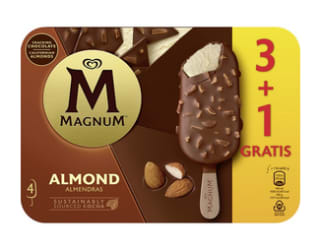 Helados 2da unidad con 70% Descuento en Hipercor