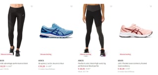 20% korting op Asics bij Otrium