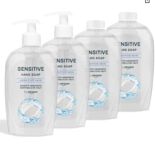 by Amazon Jabón de manos 4 x 500 ml por 3,69€