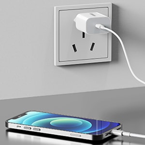 Cargador USB C 20W PD 3.0 Carga Rápida Tipo C Adaptador Lightening 1m por 6,99€