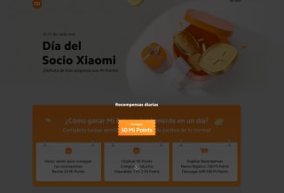 Día del socio Xiaomi Regalo de Mi Points y cupones