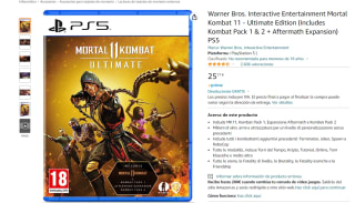 Videojuego para Ps5 Warner Bros. Interactive Entertainment Mortal Kombat 11 por 25,77€