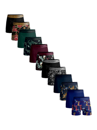 Muchachomalo Heren 12-Pack Boxershorts voor €78,90 dmv codes bij Muchachomalo