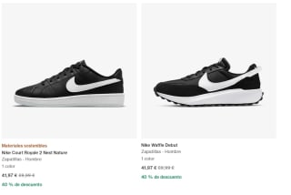 25% EXTRA descuento al comprar 2 productos en Nike
