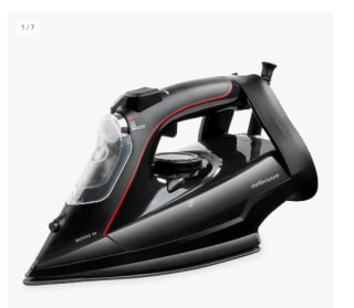 Plancha de vapor Mellerware Steezy 3000W de potencia / Vapor continuo 45g/min Golpe de vapor 180g/min / Suela antiadherente Sistema antigoteo / Sistema antical por 24.83€ (Cuenta Nueva 14.89€)