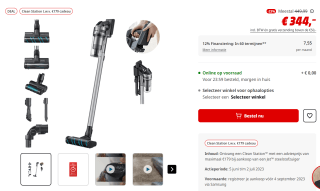 Samsung Jet 75 Complete + gratis Clean Station voor €344 bij Media Markt