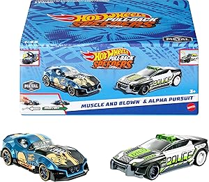 2 Vehículos Hot Wheels Pull-Back Speeders $119 | Descuento Amazon