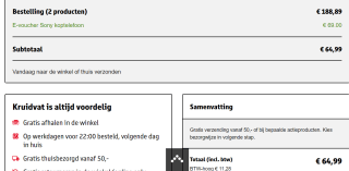 Sony WH-CH520 koptelefoon cadeau bij aankoop van een Gillette of Venus XXL Voordeelpak bij Kruidvat