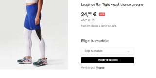 Pantalón para Mujer The North Face Run Tight por 24.99€