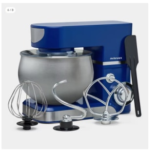 Batidora amasadora Mellerware Twist Black de 5L con 1000W por 51.39€