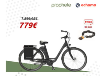 Prophete E-bike 1.0 Pedelec, 28 inch voor €779 bij Ochama