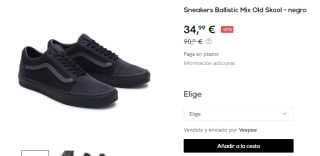 Sneakers Vans OLD SKOOL por 34,99€