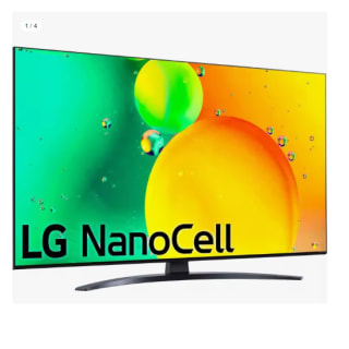 Televisor LG 43NANO766QA 43" LED NanoCell UltraHD 4K HDR10 Pro por 325.69€ (Cuenta Nueva 313.69€)