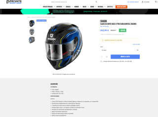 Casco SHARK Race R-Pro Carbon Guintoli CARBONO por 252,99€
