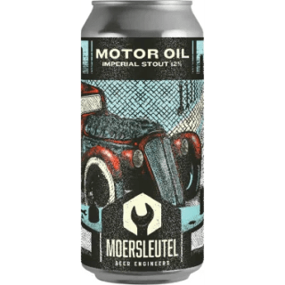 De Moersleutel Motor Oil bier Per Blik 440 ml voor €3,74 bij de Mitra