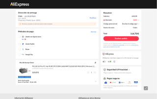 MLLSE G3 Mini PC Intel por 114,72€