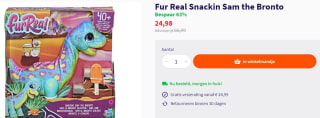 FurReal Snackende Sam de Brontosaurus voor €24,98 bij Top1toys