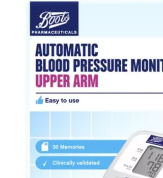 Boots Blood Pressure Monitor - £10