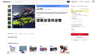 Réplica Lamborghini 1280 Uds. Bloques de construcción por 11,99€