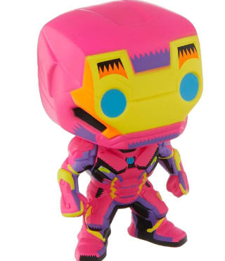 Funko Pop! Marvel: Black Light - Iron Man - Marvel Comics por 12,05€