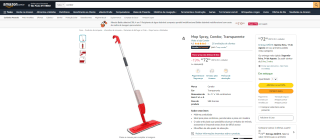 Mop com Spray da Condor - R$ 72,99